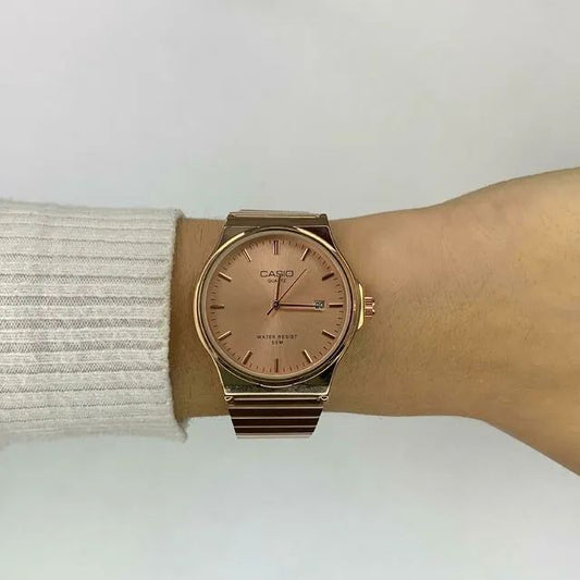 Relógio Casio Classic Rose Gold – Analógico