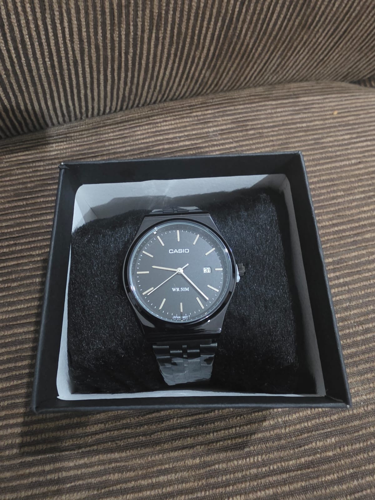 ⚫ Relógio Casio Total Black - Elegância e Discrição para o Dia a Dia